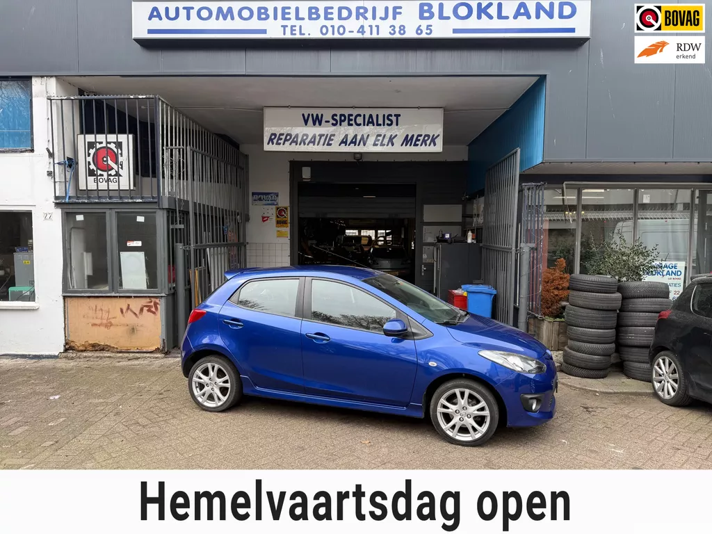 Mazda 2 1.5/ GT-M/ met onderhoudshistorie, Airco, Spoiler, Sideskirts en een ruime APK!!!