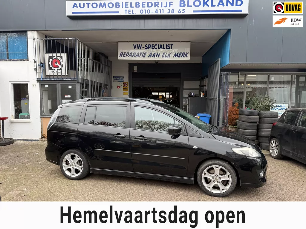 Mazda 5 2.0/ GT-M / Sport/ Automaat/ met Airco, Cruise Control en een ruime APK!!!