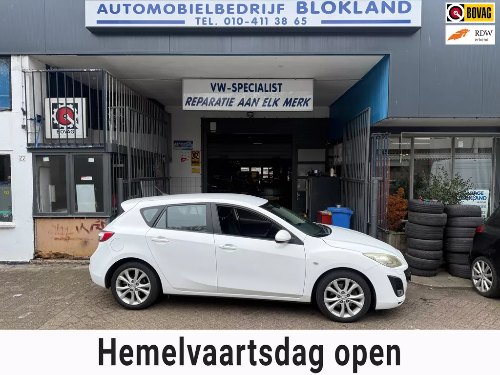 Mazda 3 2.0/ DiSi TS Plus/ Sport/ met Airco, Cruise Control, Stoelverwarming en een ruime APK!!!
