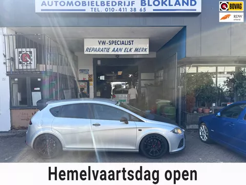 Seat Leon 2.0 TFSI FR/ met onderhoudshistorie, schroefveren, Airco, Cruise Control, sportuitlaat en een ruime APK!!!