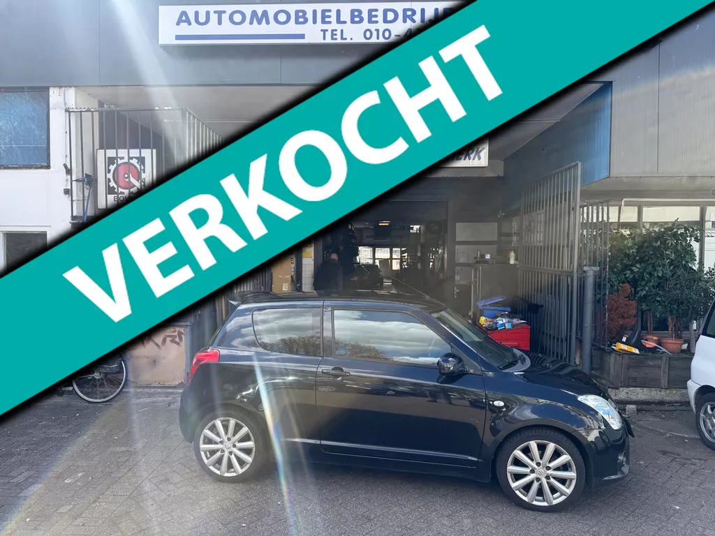 Suzuki Swift 1.6 Sport/ met Airco, spoiler, dubbele sportuitlaat, NAP-rapport en een nieuwe APK!!!